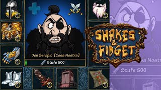 SFGame Erster Spieler erreicht Level 500  Lets Play Shakes amp Fidget [upl. by Hanima877]