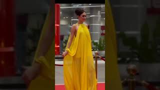 WOW Ahtisa Manalo Ayaw Paawat Standour In Yellow Gown Miss Cosmo Philippines 2024 [upl. by Ennaeiluj]