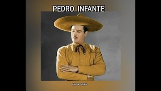 PEDRO INFANTE  LUNA DE OCTUBRE LETRA [upl. by Colinson534]