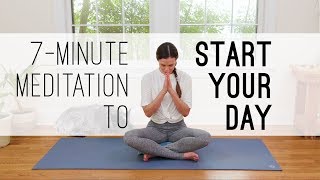 7Minute Meditation to Start Your Day [upl. by Atenahs]