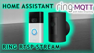 RTSP Stream von Ring Kameras in Home Assistant  ringMQTT [upl. by Kolk]