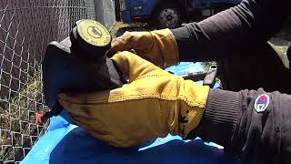 Power steering pump replacement 2001 jeep cherokee 40L L6 [upl. by Xam337]