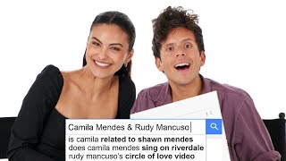 Camila Mendes and Rudy Mancuso Answer the Webs Most Searched Questions  WIRED [upl. by Timus]