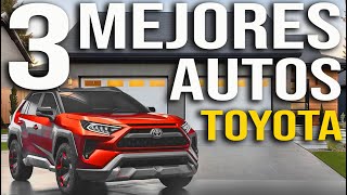 Los 3 mejores AUTOS de Toyota actualmente SUV 20242025 [upl. by Sami494]