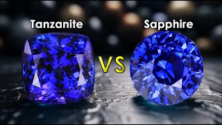 Differences Between Tanzanite and Sapphire Gemstones [upl. by Aelahs529]