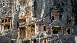 Exploring the Tombs of Myra St Nicholas Church and a Sunken City [upl. by Yasdnil529]