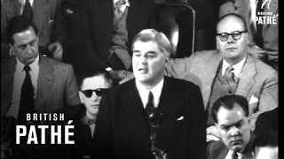 Bevan Speaks On Housing At Labour Conference 1954 [upl. by Hoem]