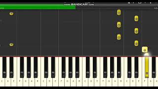 Paul wall x webbie  bizzy body piano tutorial [upl. by Neal563]