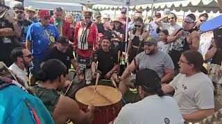 Wabanaki Confederacy 2nd Contest Song  San Manuel Powwow 2024 [upl. by Akirdna915]