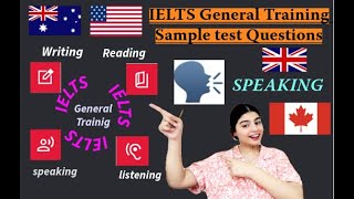 IELTS General Training Full Test Pattern  Question Type  Skilled Work Visa Test [upl. by Ennaillij]