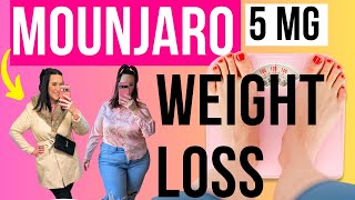 MOUNJARO 5MG  EVERYTHING YOU NEED TO KNOW FOR MOUNJARO WEIGHT LOSS [upl. by Enwahs]