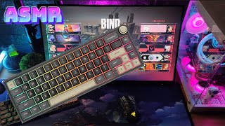 Unboxing Keyboard RK Royal Kludge R65 POV  165hz ASMR  Full Game  Lofi ️🎧️🎵🍀 [upl. by Peregrine]