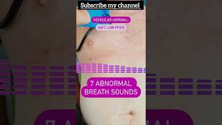 Disease of lungs and lungs sounds shorts ytshorts shortvideo [upl. by Carberry]