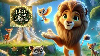 Episode01  Leo’s🦁Magical Forest Adventures bedtimestories english KKFL kidskingdom animation [upl. by Animar18]