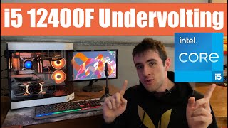 Undervolt your i5 12400F for more FPS Even on Locked Motherboards  Tutorial [upl. by Cchaddie]