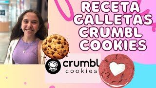 CRUBL COOKIES RECETA  yo soy VereNat [upl. by Akimyt]