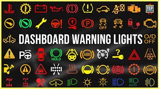 Every Dashboard Warning Lights in Your Car Explained  Part  1 [upl. by Ilbert]