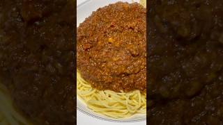 Bolognese🍝 bolognese pasta recipe food cooking meatsauce tastegood [upl. by Kerby]