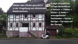 Torahdorf  ganzes Haus zu vermieten oder zu verkaufen NiedersachsenHolzminden [upl. by Lynden]