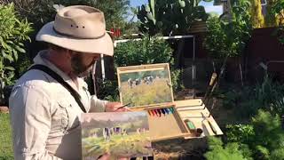 Leon Holmes pochade painters boxes explained old video please see new versions [upl. by Eniale]