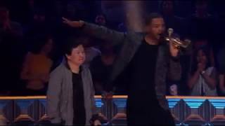 Ken Jeong Vs Shaq Drop the Mic Hilarious Rap [upl. by Aniteb]