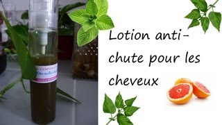 Beauté des cheveux au naturel  recette de lotion antichute [upl. by Jasun]