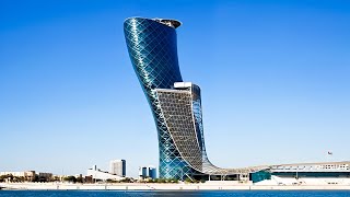 Andaz Capital Gate Hotel Abu Dhabi  Guinness World RecordHolding Leaning Tower 4K Tour [upl. by Mateusz]