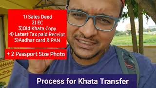 Khata Transfer Process khata propertytaxes municipalpropertyagent educationalbribe [upl. by Lillywhite]