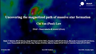 Uncovering the magnetized path of massive star formation [upl. by Theis229]