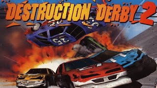 Destruction Derby 2 HD PSX  Graphic and framerate fixes [upl. by Adaminah]