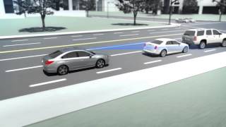 Subaru EyeSight Advanced Driver Assist System Precollision Braking Feature [upl. by Doowrehs]