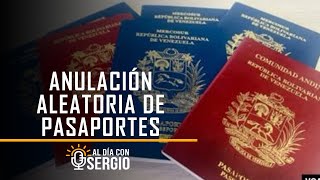 No existe un patrón para saber porqué se anulan pasaportes [upl. by Flight]