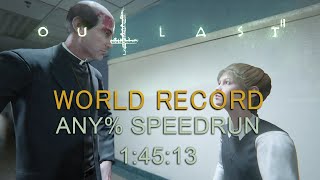 Outlast 2 former World Record Any Speedrun 14513 PC [upl. by Dawaj]