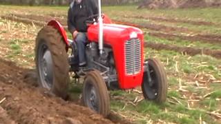 Ferguson FE35 Ploughing [upl. by Jude]