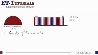 Berechnung der Kapazität eines Drehkondensatorsmp4 [upl. by Orfinger]