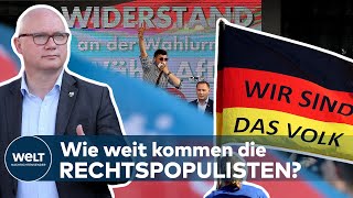 Landtagswahl SachenAnhalt AFD könnte STÄRKSTE KRAFT werden [upl. by Seditsira]