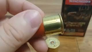 first look at winchester copper impact 12 sabot slugs [upl. by Ytisahc426]