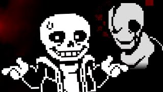 UNDERTALE CALL OF THE VOID  Sans and Gaster Boss Fight [upl. by Cirdes]