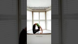 🤸🏻‍♀️esnek olmadığını mı düşünüyorsun yoga backbend flexibility yogainspiration [upl. by Yenahs592]