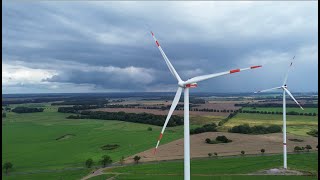 Windpark bei Demmin V112  DJI mini 3 [upl. by Edrahc]