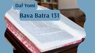 Sunday November 3 2024 • Bava Batra daf 131 [upl. by Fabron]