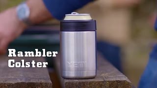 YETI Rambler Colster A Bear Hug for Your Beverage [upl. by Eadas]