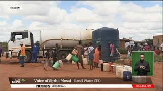 Rand Water CEO slams allegations that old infrastructure is the cause of water supply issues [upl. by Adora165]