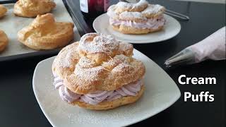 How To Make Easy Cream Puffs [upl. by Oap]