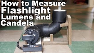 How to measure Flashlight Lumens and Candela using ANSINEMA FL1 standards [upl. by Dnumde]