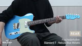 WhiteGuitars  Psychederhythm  StandardT  Nebula Blue Metallic [upl. by Nilac]