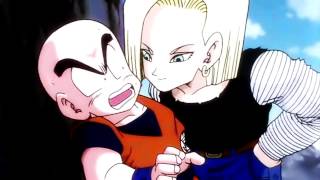 Android 18 Kisses Krillin HD [upl. by Sidwell289]