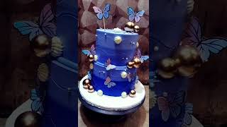 How to make this decoration twisted flower cakeviralshort [upl. by Flam]