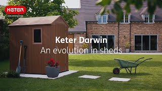 How To Build Keter Darwin 4x6 Shed  Step by Step Assembly Video [upl. by Elah448]