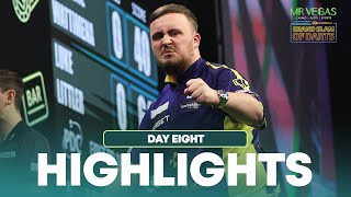 A RECORDBREAKING WIN Day Eight Highlights  2024 Grand Slam of Darts [upl. by Lehte995]